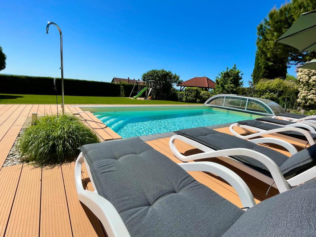 Panorama Apartmanhaz バラトンフレド エクステリア 写真